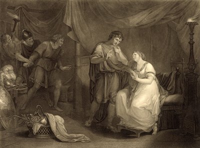 En la tienda de Calchas, Acto V, Escena II, de 